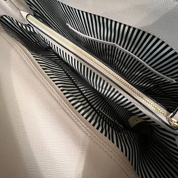 NWT Kate Spade Cameron Street Zooey Tote Purse Shoulder Bag Tusk Black T… - Picture 14 of 16